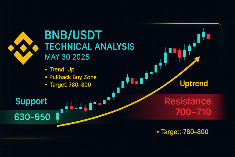 Phân tích kỹ thuật BNB/USDT - T5/2025