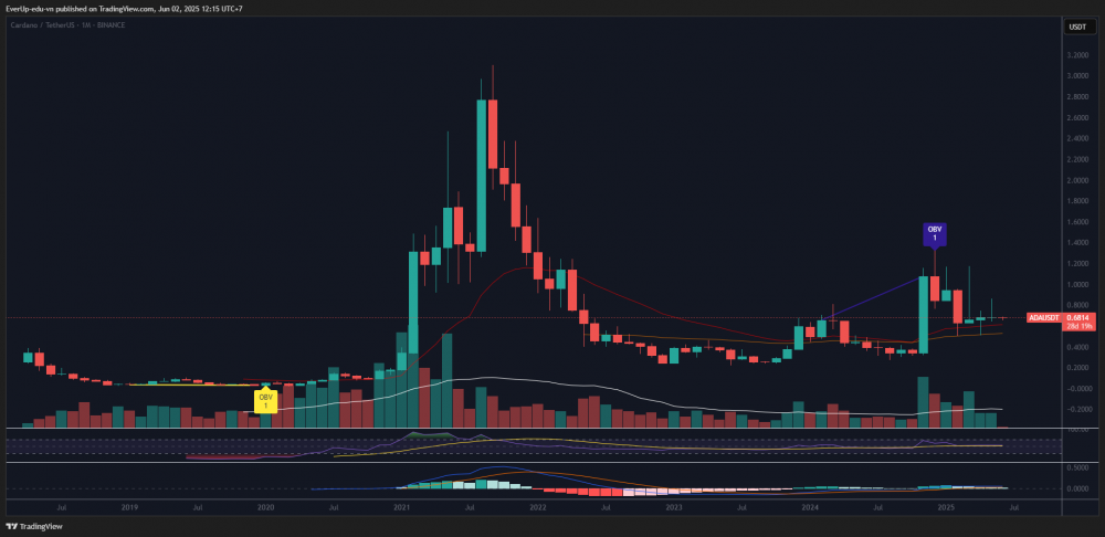 Phân Tích Kỹ Thuật Cardano (ADA/USDT) – Tháng 6/2025